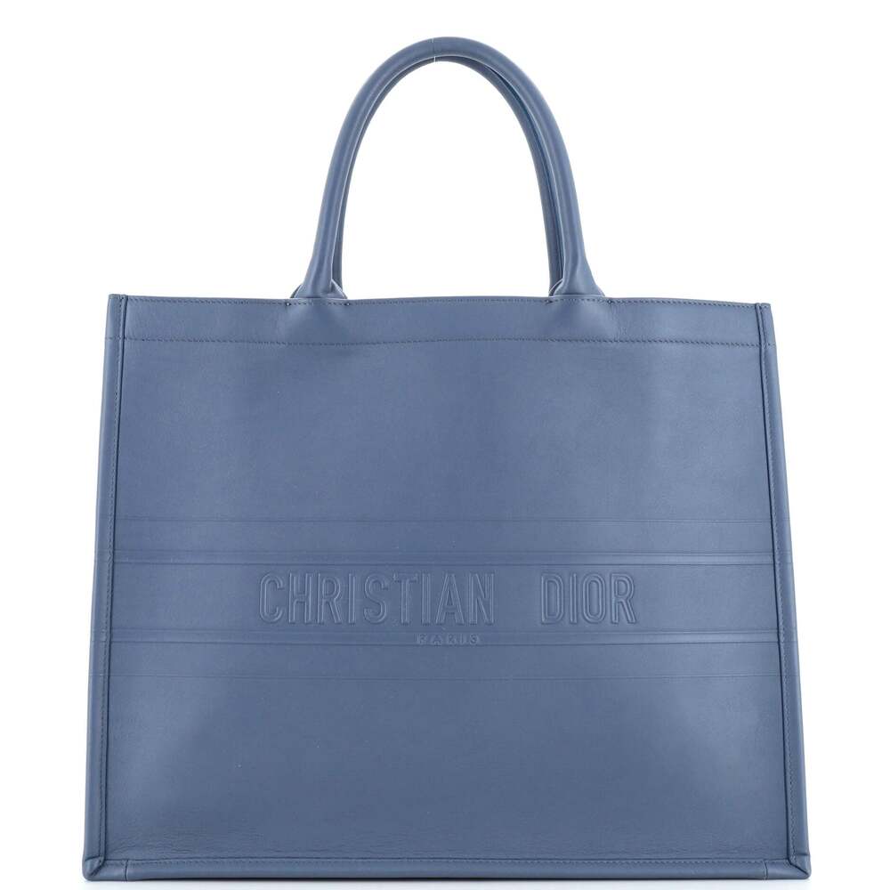 Christian Dior Book Tote Embossed #143507C19B - Picture 1 of 9